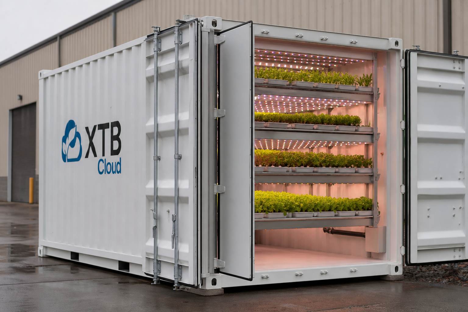 XTB AgriBox 貨櫃式智慧農場